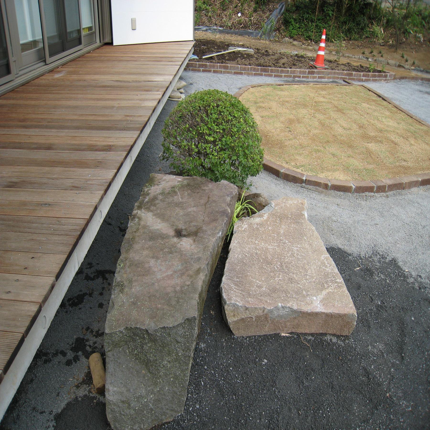 植木・庭石の相談の施工例